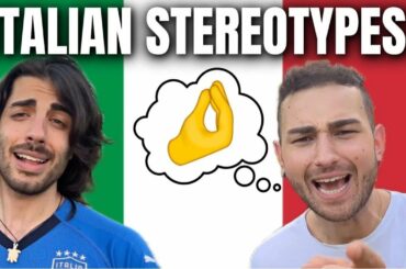 FAKE ITALIAN STEREOTYPES