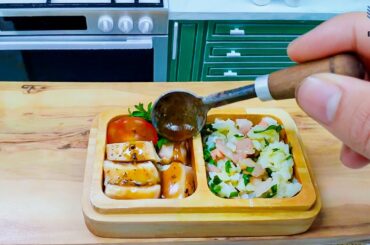 Delicious Miniature Pan Fried Chicken Breast and Mashed Potatoes Recipe / Food Cooking