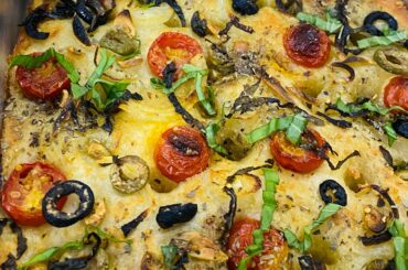 Focaccia Bread | super easy & quick | italian bread #recipe #youtube