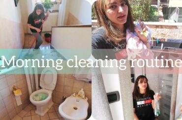 Indian mom in Italy morning cleaning routine. #cleaningvlog #cleaningmotivation #wishlistwithNidhi