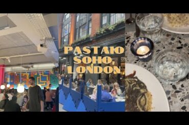 PASTAIO LONDON REVIEW | ITALIAN RESTAURANT IN SOHO, LONDON