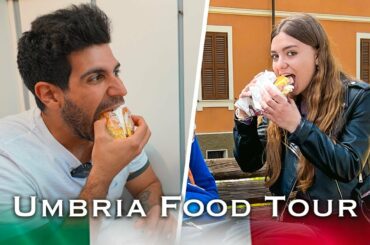 ITALY FOOD TOUR - ep. 4 UMBRIA FOODPORN