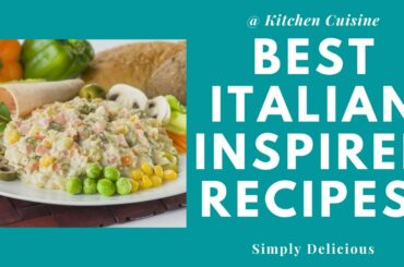 Best Italian Inspired Recipes  | Tomato Caprese | Strawberry Tiramisu | Pasta sauce vincenzos