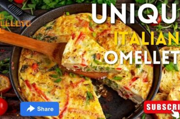 Italian omellete Recipe | Italian Omelette Frittata | Italian Frittata Recipe #bijnor #viral #food