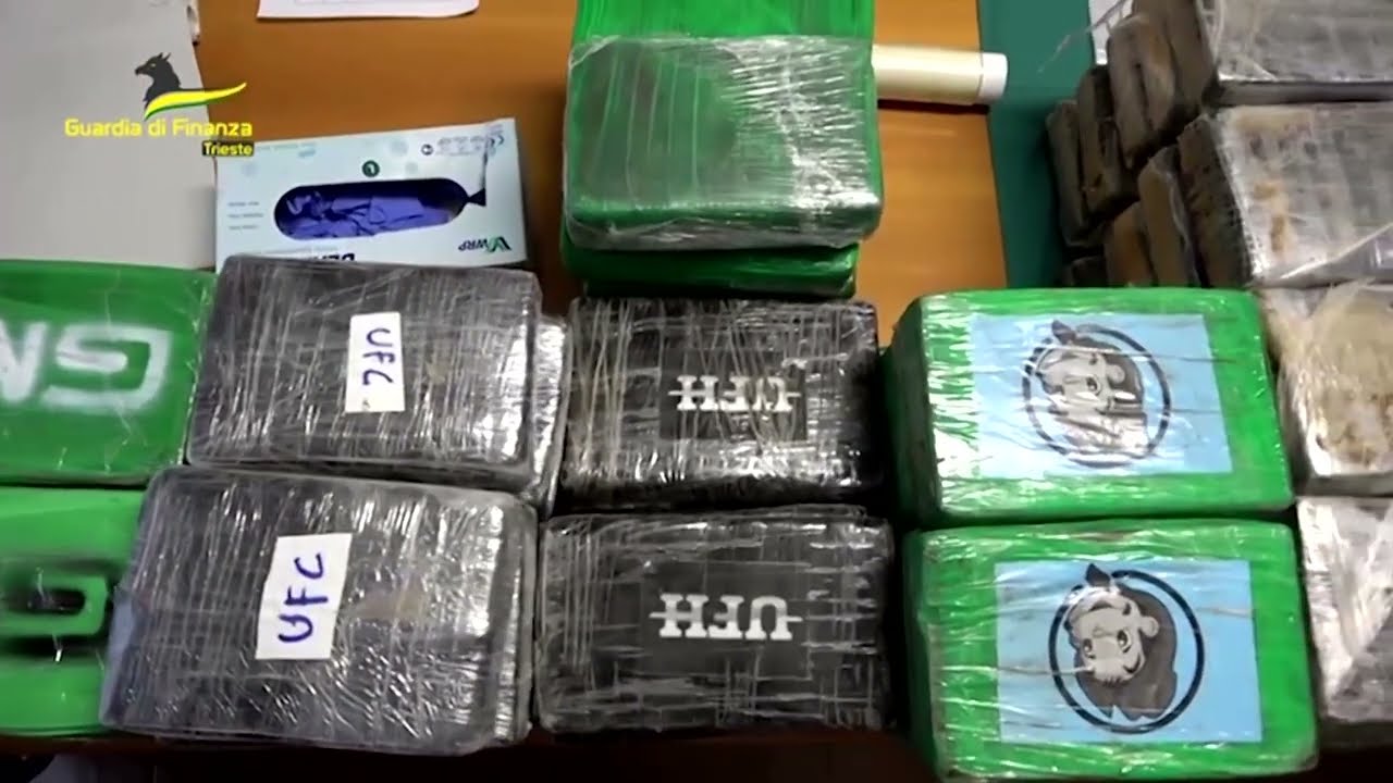 Italian police seize tonnes of Colombia gang's cocaine Italian police seize tonnes of Colombia gang's cocaine