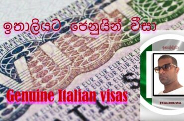 Genuine Italian visas/Episode 1 @Italibuwa