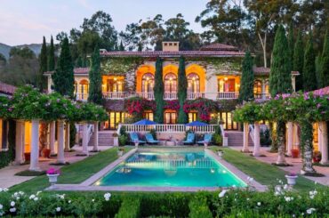 Stunning Italian Villa in Montecito