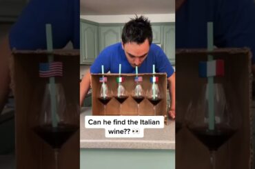 can he find the italian wine #shorts