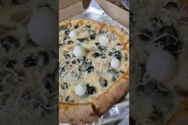 Wood Fired oven pizza!cheesy pizza! Italian pizza!Italian food!