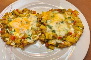 It is Italian omelet recipe! A simple and nutritious meal for the whole family! #asmr #mojifood
