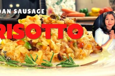 GOAN SAUSAGE RISOTTO RECIPE | SPICY SAUSAGE RISOTTO RECIPE | ITALIAN RISOTTO WITH SAUSAGE RECIPE