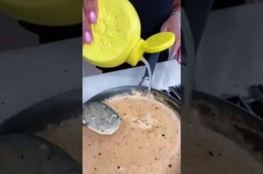 This dish was bussin! Full recipe on my IG #dinnerrecipes #alfredo #pasta #cajunshrimp #recipe #din