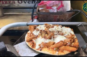INDIAN STREET SPECIAL | Red Cheese Pasta Pizza | The Best Fusion of Italian Dishes | IBC24 Food