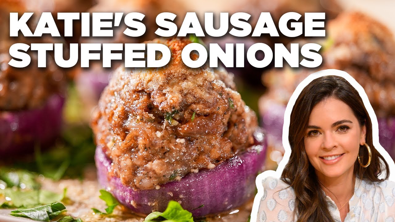 Katie Lee's Sausage Stuffed Onion | The Kitchen | Food Network Katie Lee's Sausage Stuffed Onion | The Kitchen | Food Network