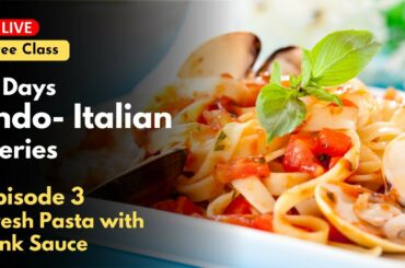 Fresh Pasta with Pink Sauce Recipe | Pasta from Scratch | Indo-Italian Series Ep. 3