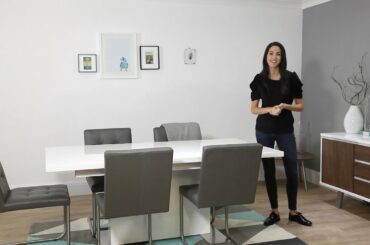 Sanza White Gloss Extending Dining Table