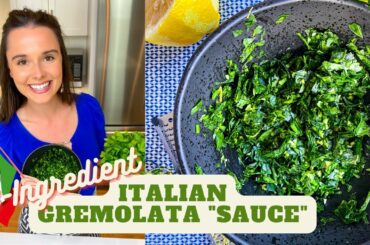 Gremolata (3-Ingredient Italian Parsley "Sauce")