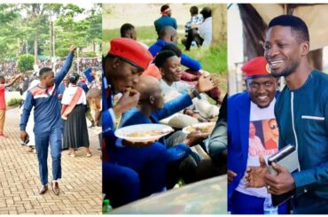 NUP LEADERS IN NAMUGOGO NE HIS EXCELLENCY BOBI WINE NGA AGALAWO RETREAT