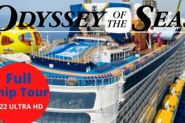 Odyssey of the Seas | Full Walkthrough Ship Tour & Review | New ship | Royal Caribbean Cruise Lines