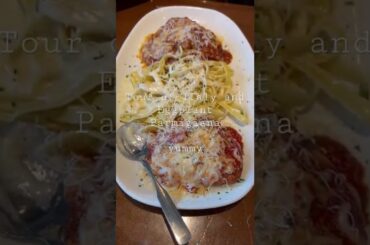 Tour of Italy and Eggplant Parmigiana | Yummy Food | Olive Garden