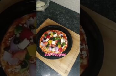 It's slice to meet you #cheese #hot #india #eat #pizza #italian #food #kids #youtubeshorts #homemade