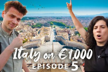 Rome on a Budget in just 2 days! | Ep.5 Italy