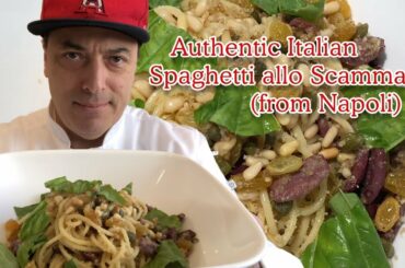 Authentic Italian Spaghetti allo Scammoro from Naples with Chef G.S. Argenti