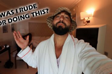 WAS I RUDE FOR DOING THIS ?