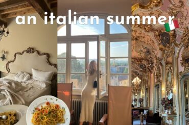 italy travel vlog: lake como, florence, bologna, parma, milan, pisa & modena