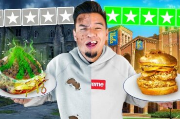 Worst VS Best Reviewed College Buffet!