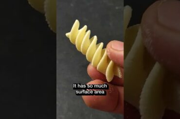 Do You Know “Fusilli” Pasta ? Fascinating Italian Pasta Shapes #Shorts #gifted