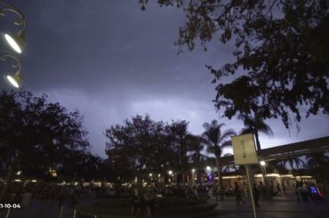 Italian food, cousins, and lots of lightning