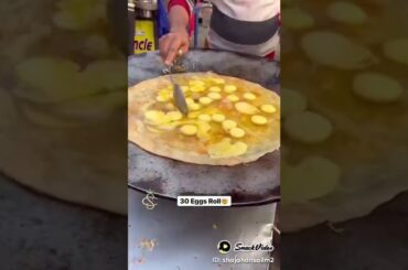 30 eggs roll recipe | Egg paratha wrap #shortsvideo #shorts #ad #recipes #paratha #egg #wrap #rolls