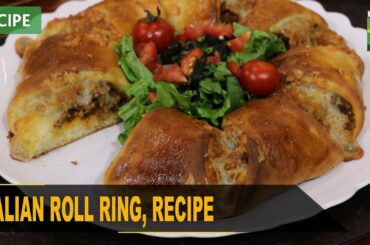 Italian Roll Ring Recipe | Lively Weekends | Kiran Khan | 11 June 2022 | Masala TV