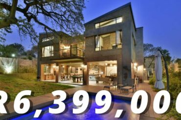 Inside a R6,399,000 INDUSTRIAL FAMILY HOME in Craighall