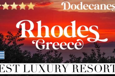 RHODES, GREECE | Top 10 Best Hotels & Luxury Hotels in Rodos, Dodecanese Islands, Greece
