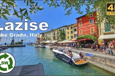 Lazise, Lake Garda - Italy's Most Wonderful Town Walking Tour | June 2022 | With Captions (4K 60fps)