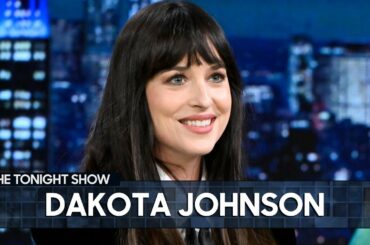 Dakota Johnson Crashed an Italian Wedding After Lots of Wine | The Tonight Show