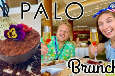 Trying Palo Brunch for the First Time and More Fun Onboard the Disney Dream!
