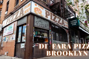 Eating at Di Fara Pizza. Brooklyn. OVERRATED or the BEST Pizza in NYC?