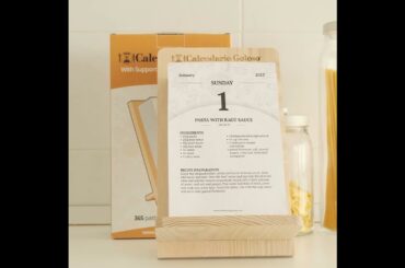 Calendario Goloso: Pasta Calendar with 365 Italian recipes | Pates Calendrier | Pasta Kalender