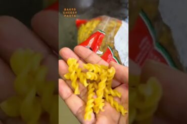 Baked Cheesy Pasta | Homemade | ASMR Cooking | Mac n Cheese Sauce | Vegetarian | YT Shorts