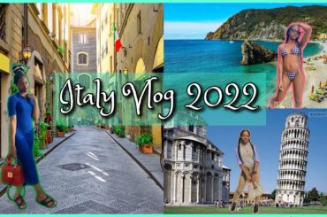 Italy Vlog 2022! Leaning Tower of Pisa, David Statue , MonteRosola Winery, Cinque Terre and more.