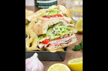 The Ultimate Italian Grinder Sandwich // #sandwichrecipe #lunchrecipes #lunchideas #dinnerideas