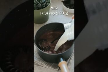 Hot chocolate Italian recipe #shorts #easyrecipes #easycooking #recipes #hotchocolate #italianfood