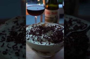 Tiramisu is the best way to end any Italian meal