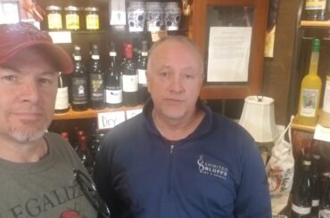 Keith talks about the wine tasting!