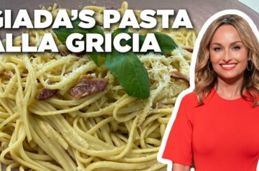 Giada De Laurentiis' Pasta alla Gricia | Giada’s Italian Weeknight Dinners | Food Network