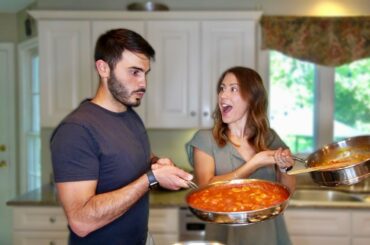 ITALIAN VS. AMERICAN COOKING BATTLE!