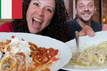 ITALIAN FOOD || Eat With A Friend || Episode 3 || MUKBANG